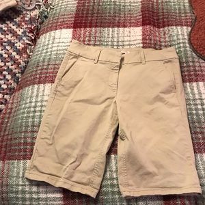 Khaki women’s shorts